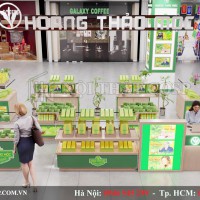 Thiết Kế Gian Hàng Trà Thảo Mộc - Eco Green, Nguyễn Xiển